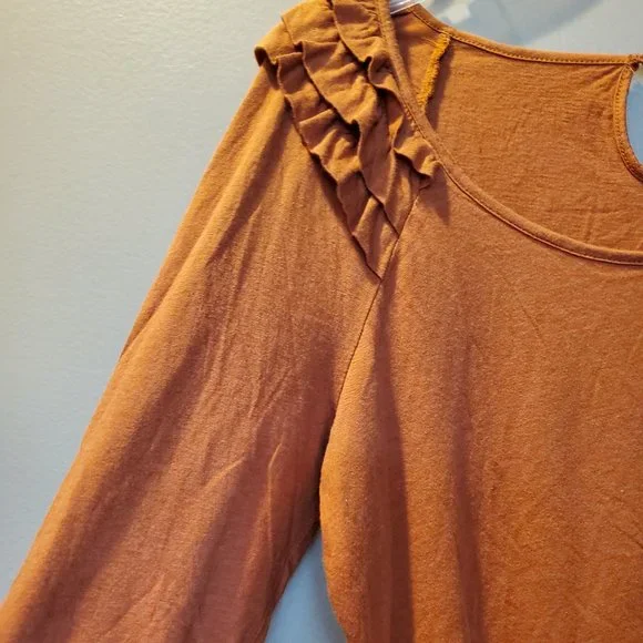 ELLE RUST TOP - Picture 3 of 6